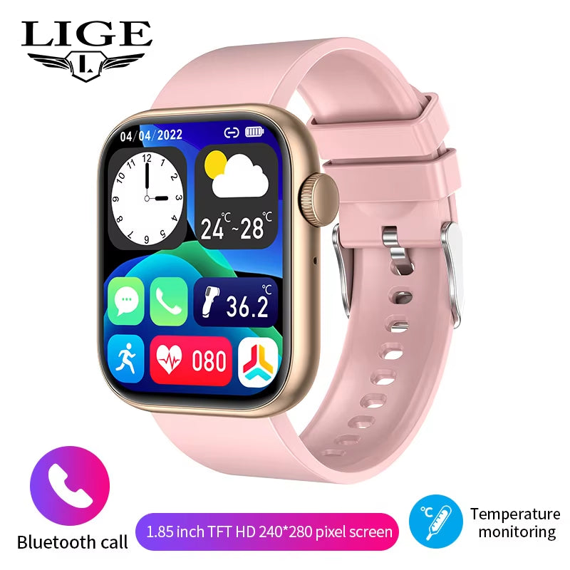 Next-Gen 2025 Smart Watch – Bluetooth, Wireless Charging, Full Health Suite