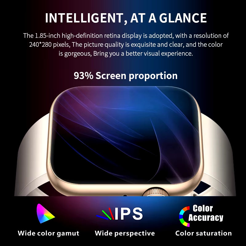 Next-Gen 2025 Smart Watch – Bluetooth, Wireless Charging, Full Health Suite