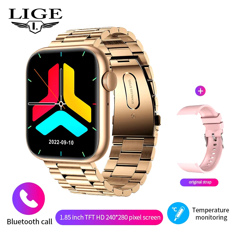 Next-Gen 2025 Smart Watch – Bluetooth, Wireless Charging, Full Health Suite