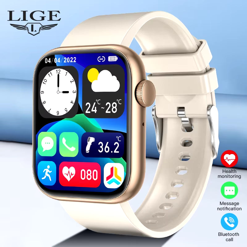 Next-Gen 2025 Smart Watch – Bluetooth, Wireless Charging, Full Health Suite