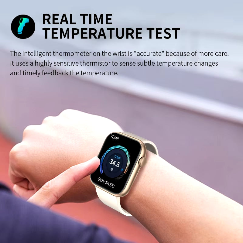 Next-Gen 2025 Smart Watch – Bluetooth, Wireless Charging, Full Health Suite