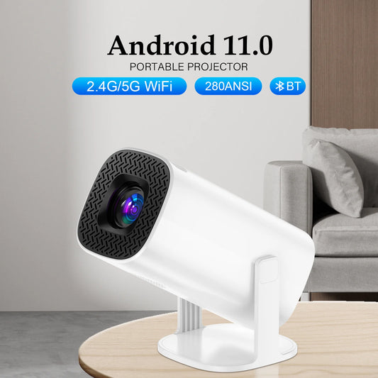 P30 Mini Smart Projector – 4K Support | Android 11 | Home Cinema in Your Pocket